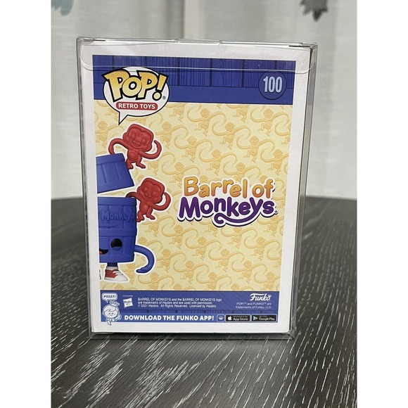 Funko Pop! Retro Toys Barrel of Monkeys #100, with Protective Cover - Picture 2 of 7